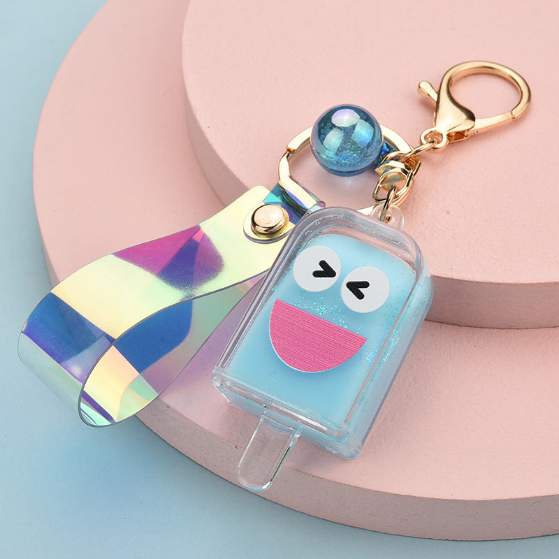 Wholesale Acrylic Oil Popsicles Keychains